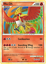 Ho-Oh Call of Legends Card List