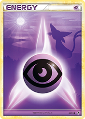 Psychic Energy Call of Legends Pokemon Card