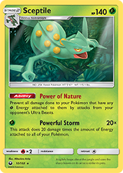 Sceptile Celestial Storm Card List