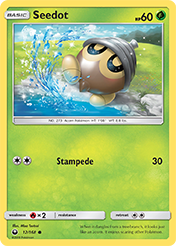 Seedot Celestial Storm Card List