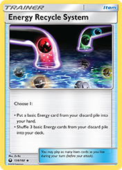 Energy Recycle System Celestial Storm Pokemon Card