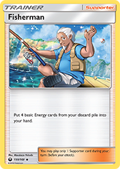 Fisherman Celestial Storm Pokemon Card