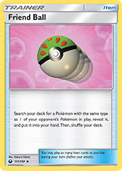Friend Ball Celestial Storm Pokemon Card