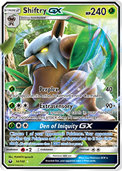 Shiftry-GX Celestial Storm Card List