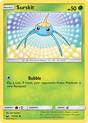 Surskit Celestial Storm Pokemon Card