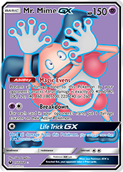 Mr. Mime-GX Celestial Storm Pokemon Card