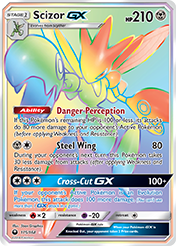 Scizor-GX Celestial Storm Pokemon Card