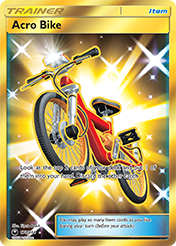 Acro Bike Celestial Storm Pokemon Card