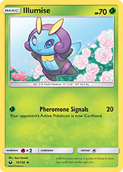 Illumise Celestial Storm Pokemon Card