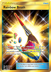 Rainbow Brush Celestial Storm Pokemon Card