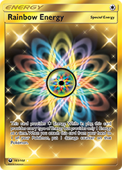 Rainbow Energy Celestial Storm Pokemon Card