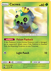 Cacnea Celestial Storm Card List