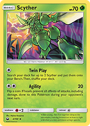 Scyther Celestial Storm Card List