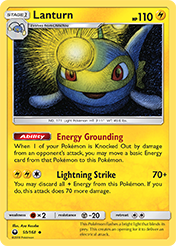 Lanturn Celestial Storm Pokemon Card