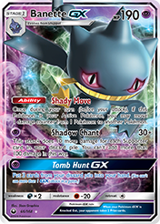 Banette-GX Celestial Storm Pokemon Card