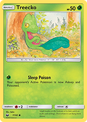 Treecko Celestial Storm Pokemon Card