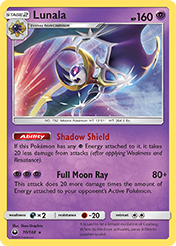 Lunala Celestial Storm Pokemon Card