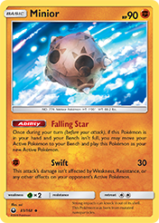 Minior Celestial Storm Pokemon Card