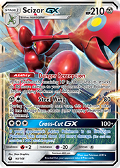 Scizor-GX Celestial Storm Pokemon Card