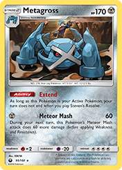 Metagross Celestial Storm Pokemon Card