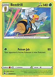 Beedrill Champion's Path Card List