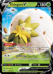 Eldegoss V Champion's Path Card List