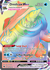 Drednaw VMAX Champion's Path Pokemon Card