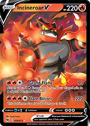 Incineroar V Champion's Path Card List