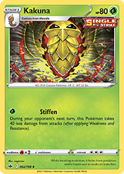 Kakuna Chilling Reign Pokemon Card