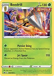 Beedrill Chilling Reign Card List