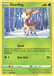 Deerling Chilling Reign Pokemon Card