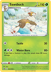 Sawsbuck Chilling Reign Card List