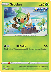 Grookey Chilling Reign Card List