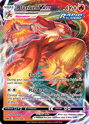 Card image - Blaziken VMAX - 21 from Chilling Reign