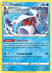 Froslass Chilling Reign Pokemon Card