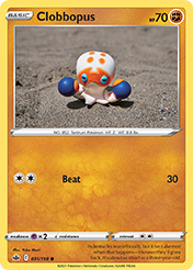 Clobbopus Chilling Reign Pokemon Card