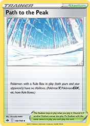 Path to the Peak Chilling Reign Pokemon Card