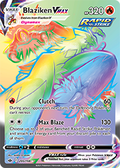 Card image - Blaziken VMAX - 200 from Chilling Reign