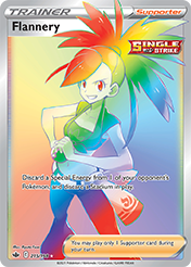 Flannery Chilling Reign Pokemon Card