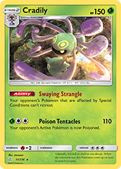 Cradily Cosmic Eclipse Card List
