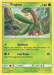 Tropius Cosmic Eclipse Card List