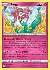 Florges Cosmic Eclipse Pokemon Card