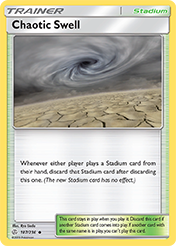 Chaotic Swell Cosmic Eclipse Pokemon Card