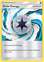Draw Energy Cosmic Eclipse Pokemon Card