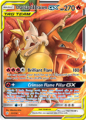Card image - Charizard & Braixen-GX - 22 from Cosmic Eclipse