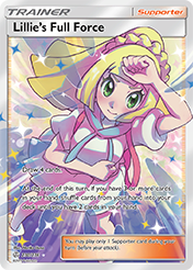 Lillie's Full Force Cosmic Eclipse Pokemon Card