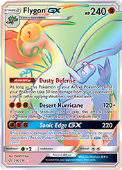 Flygon-GX Cosmic Eclipse Pokemon Card
