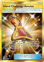 Island Challenge Amulet Cosmic Eclipse Pokemon Card