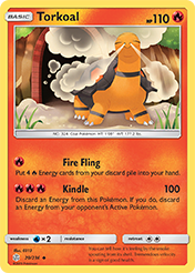 Torkoal Cosmic Eclipse Pokemon Card