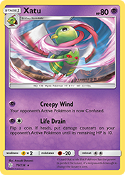 Xatu Cosmic Eclipse Pokemon Card